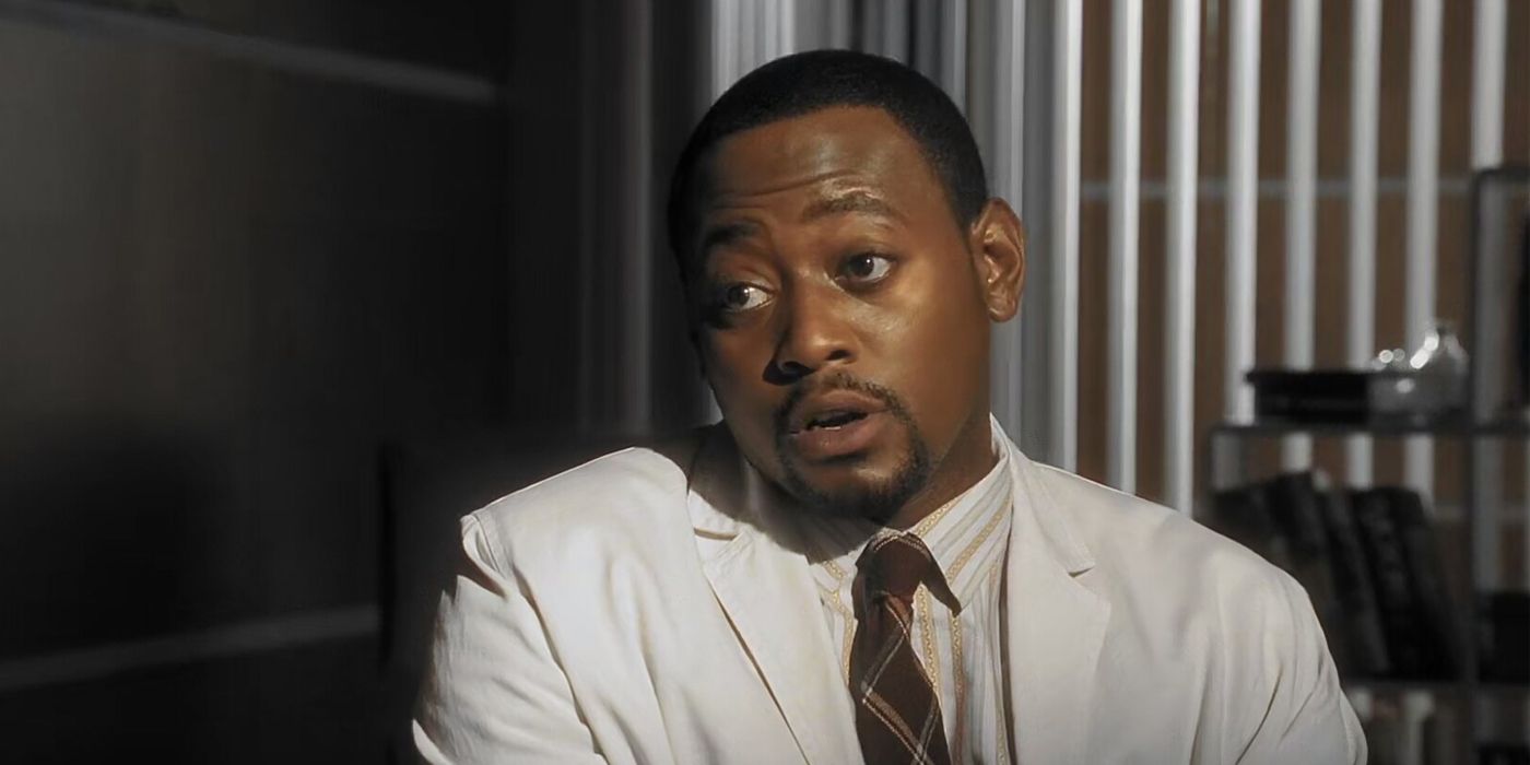 Omar Epps as Dr. Eric Foreman looking puzzled in House, M.D.