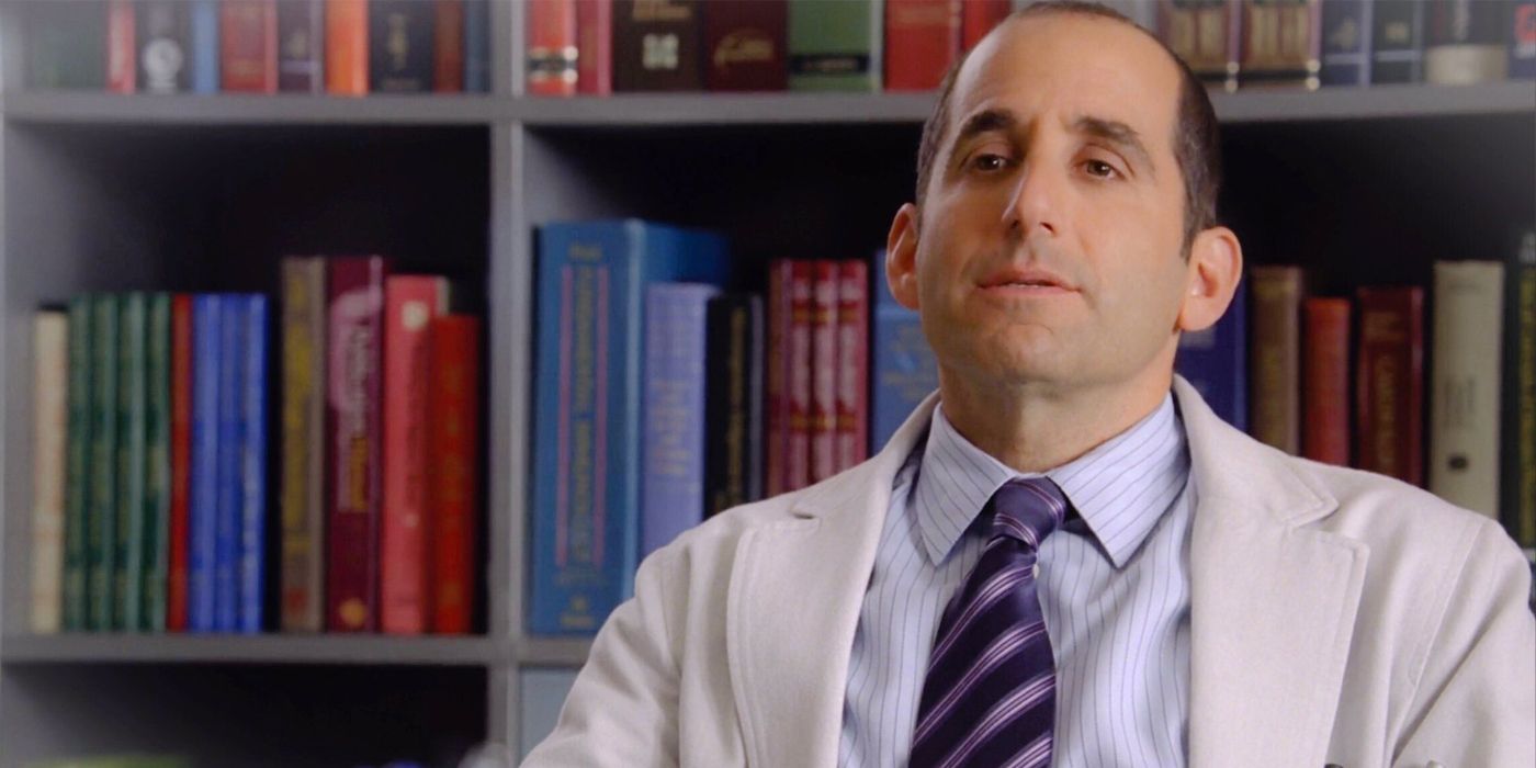 Peter Jacobson as Dr. Chris Taub looking dismissive in House, M.D.