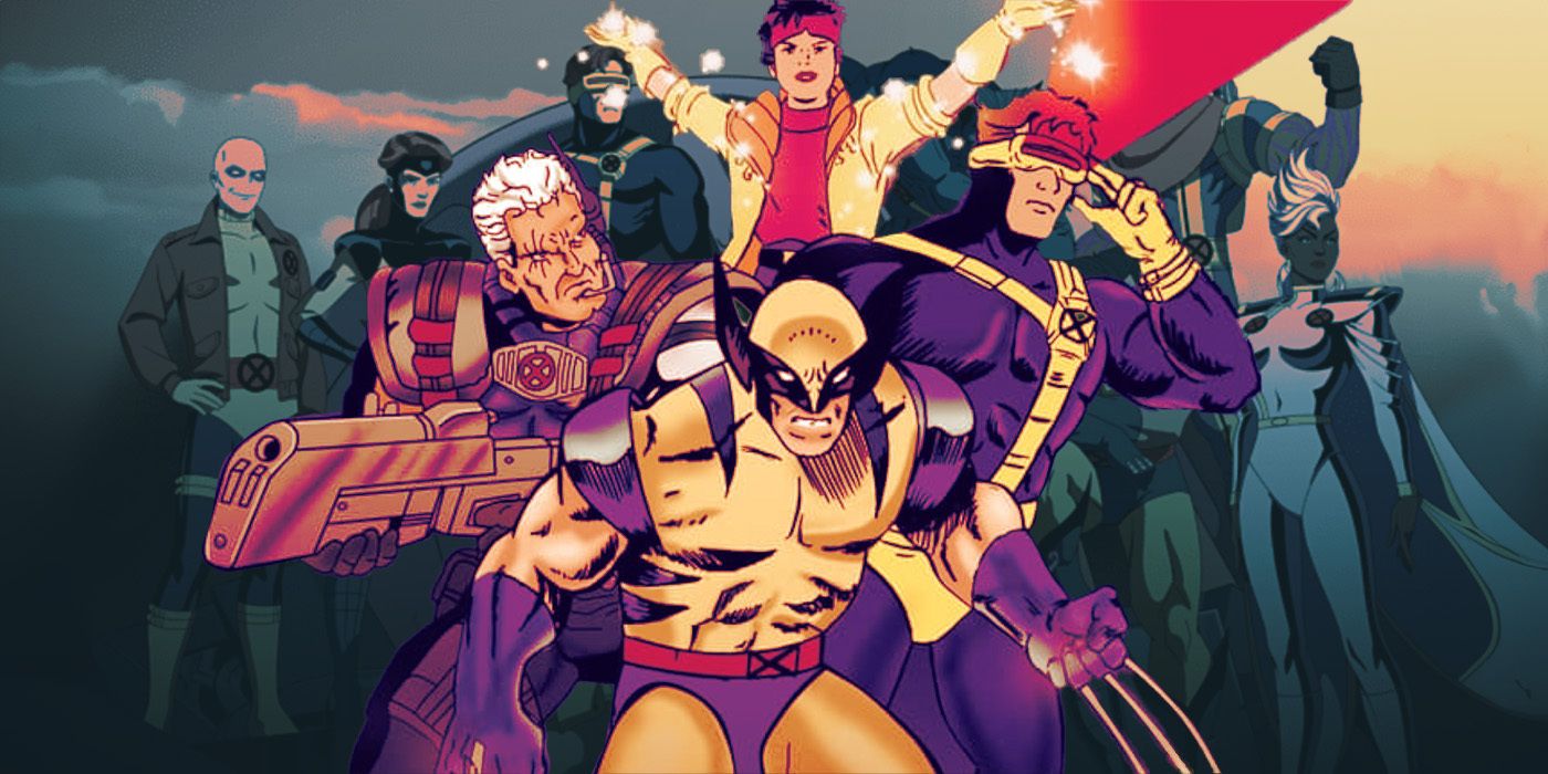 The characters from X-Men '97, including Wolverine, Cyclops, Cable, and Jubilee