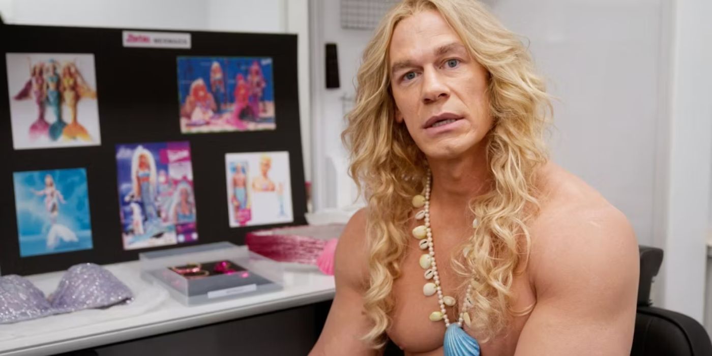 John Cena as Mermaid in Barbie