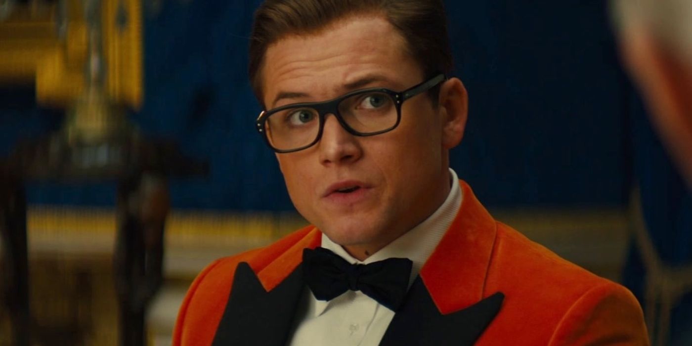 Taron Egerton as Eggsy in Kingsman: The Golden Circle