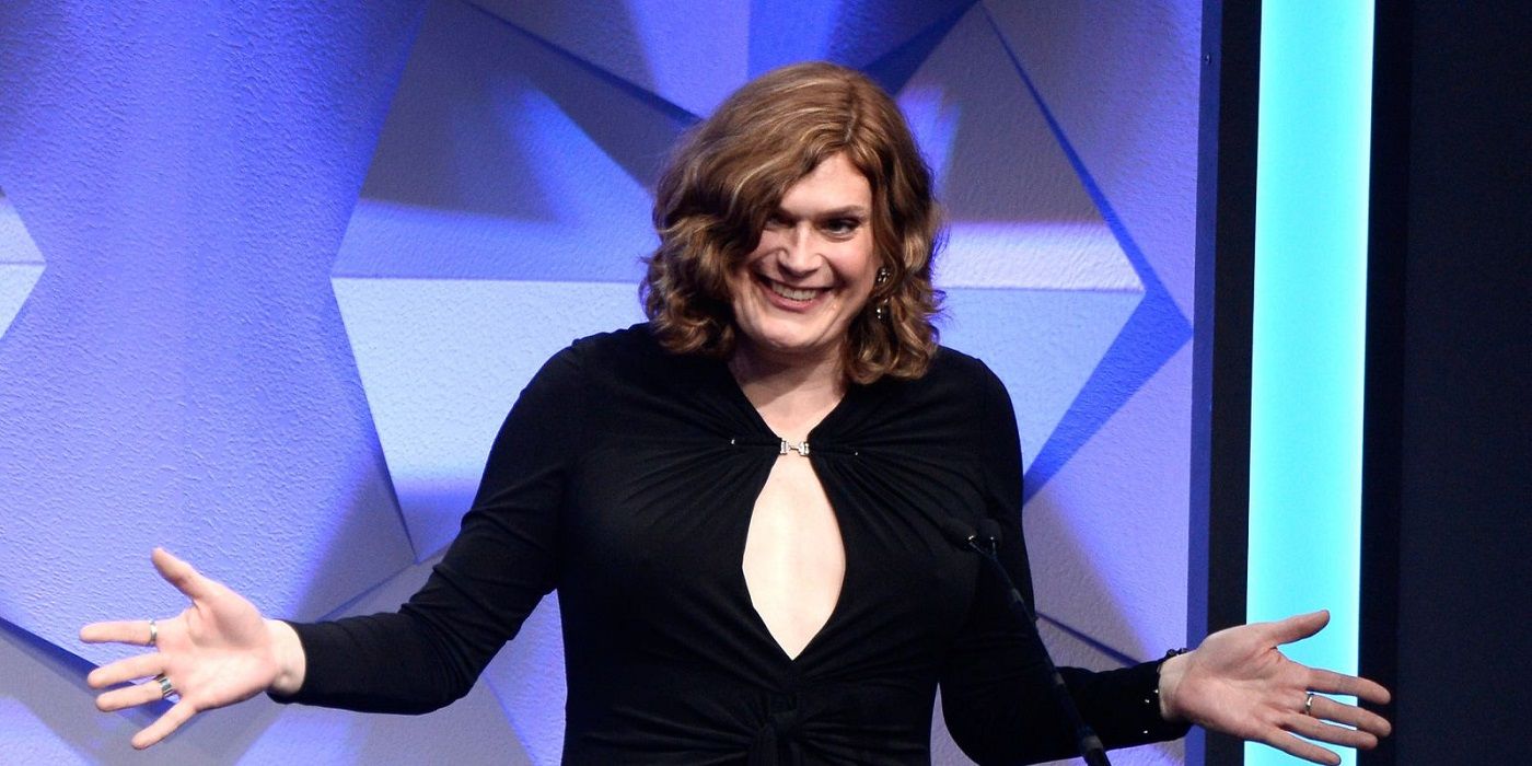 Lilly Wachowski at the GLAAD awards