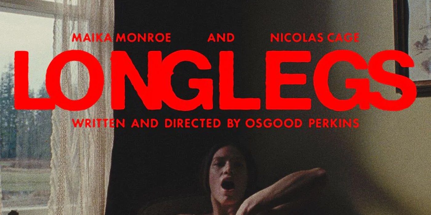 Longlegs movie with Maika Monroe and Nicolas Cage