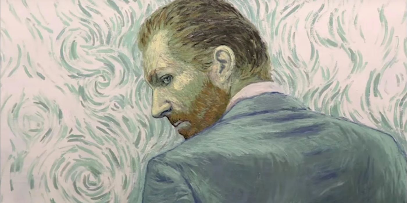 An animated painting of Vincent van Gogh