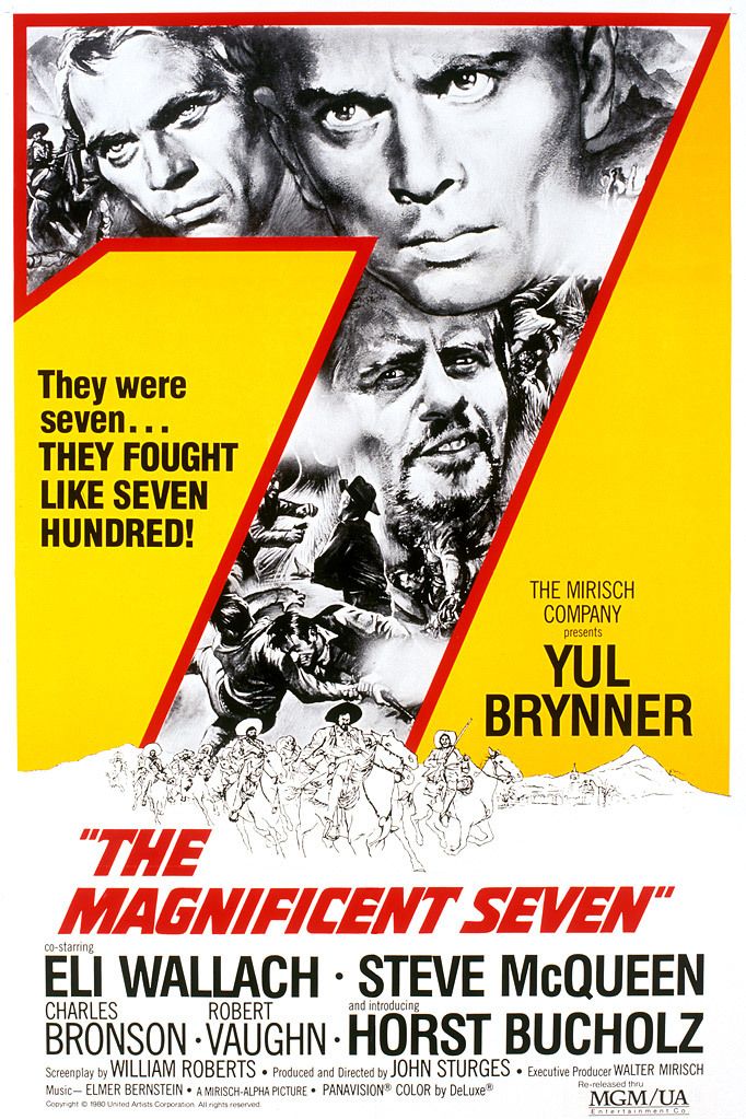 The Magnificent Seven 1960 poster