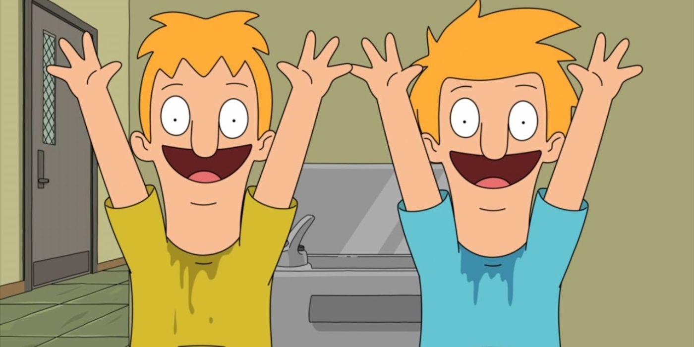 Brothers Ollie and Andy in Bob's Burgers