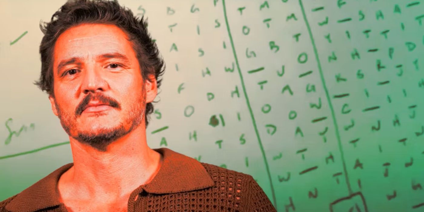 Pedro Pascal imposed over his method of learning lines.