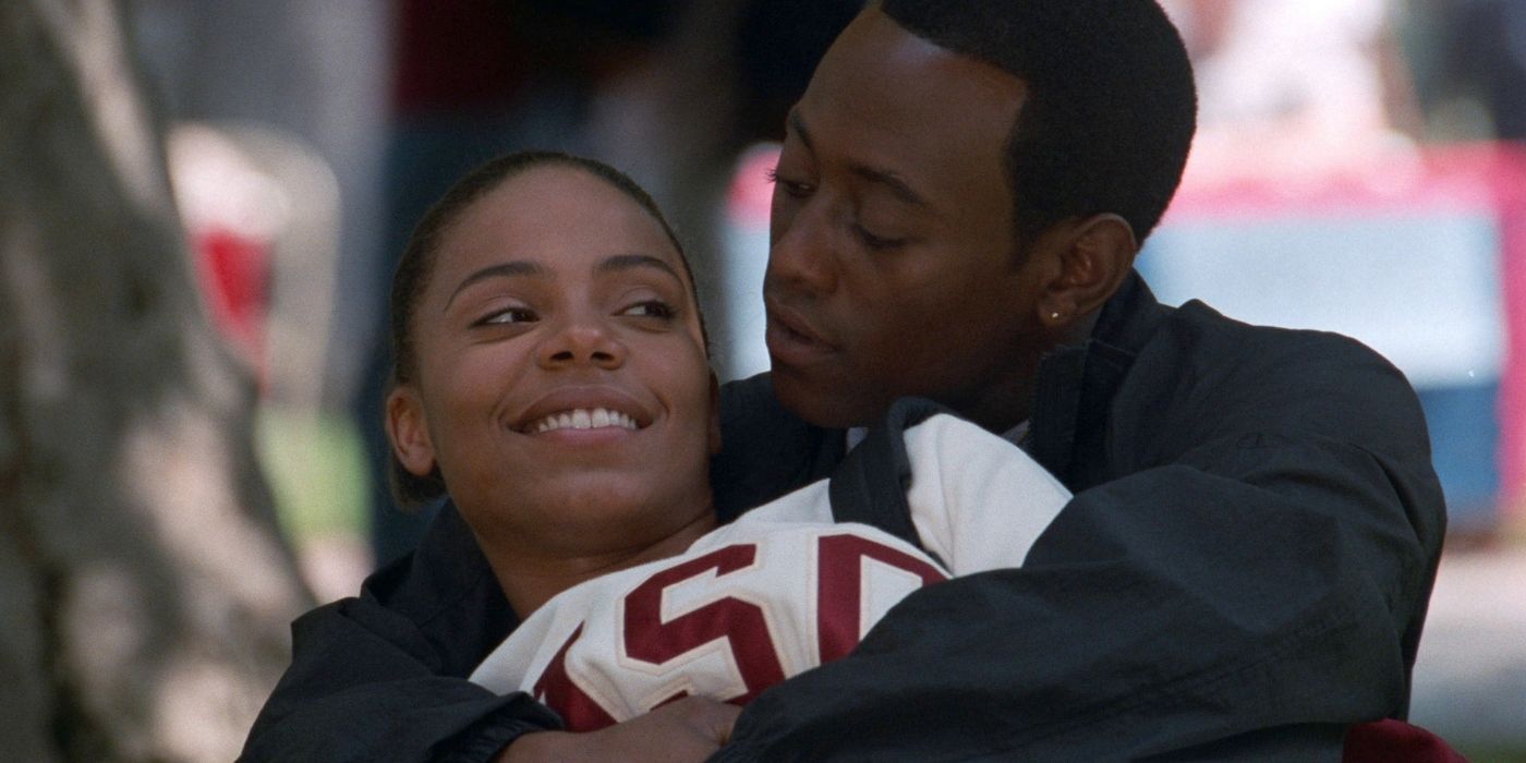 Sanaa Lathan and Omar Epps in Love & Basketball