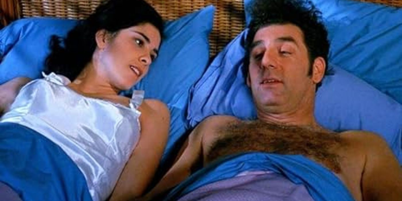 Sarah Silverman and Michael Richards in Seinfeld