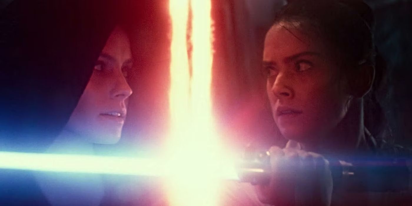Star Wars The Rise of Skywalker 2019 Rey vs Dark Rey