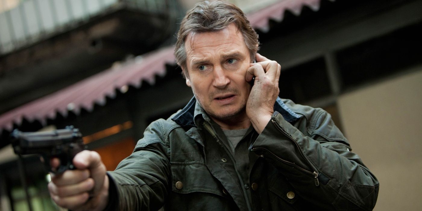 Liam Neeson in Taken 2.