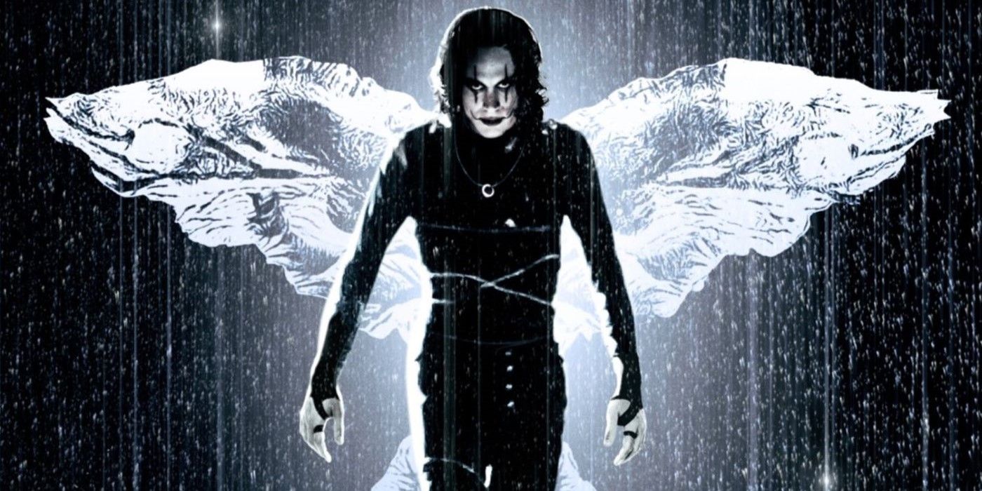 Brandon Lee as Eric Draven in a promotional piece for The Crow's 30th Anniversary