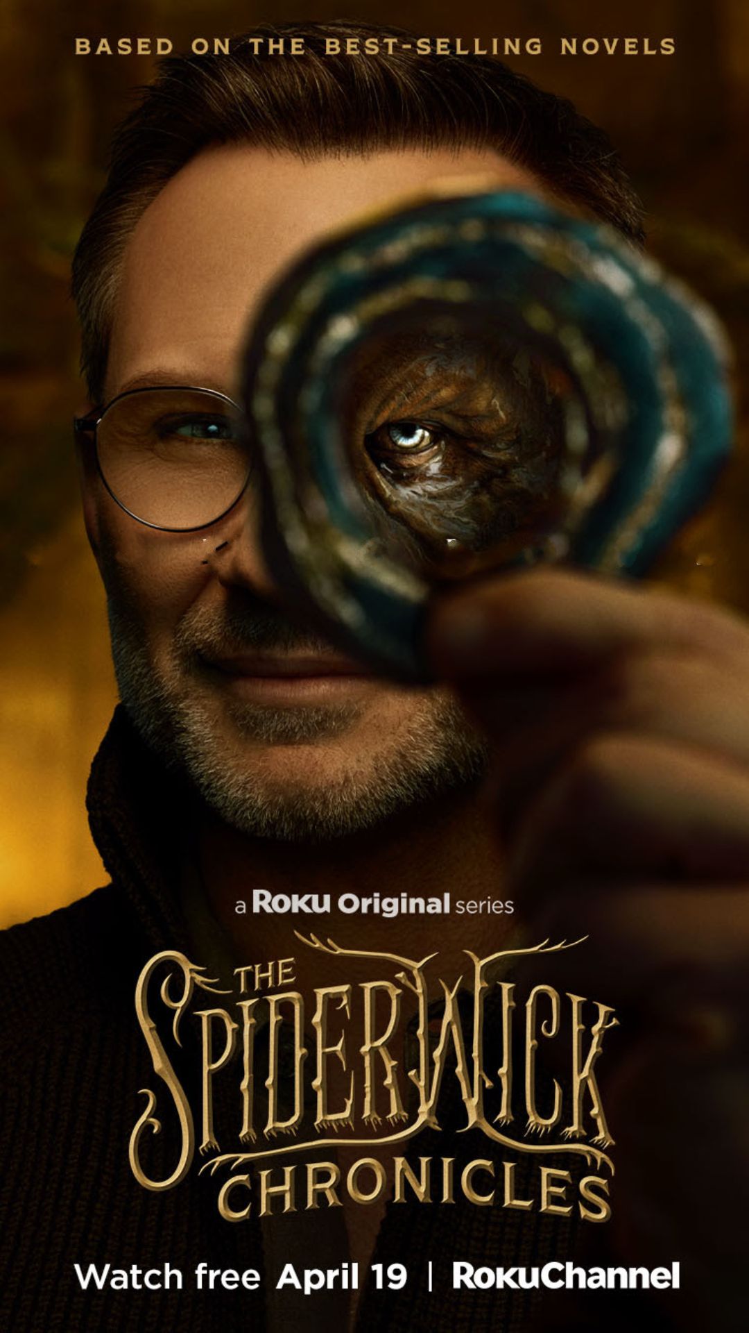 The Spiderwick Chronicles poster featuring Christian Slater
