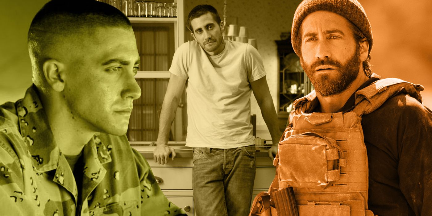 A custom image of Jake Gyllenhaal's war movies
