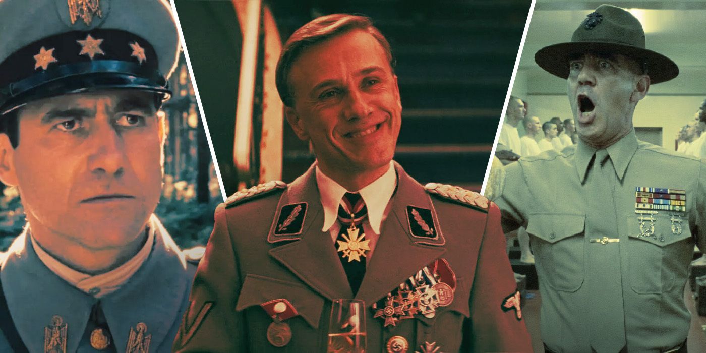 Captain Vidal – Pan's Labyrinth, Hans Landa – Inglourious Basterds, Gunnery Sergeant Hartman – Full Metal Jacket