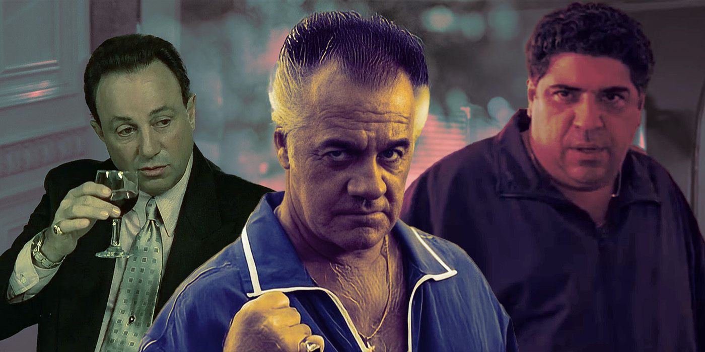 Tony Darrow, Tony Sirico, and Vincent Pastore from The Sopranos