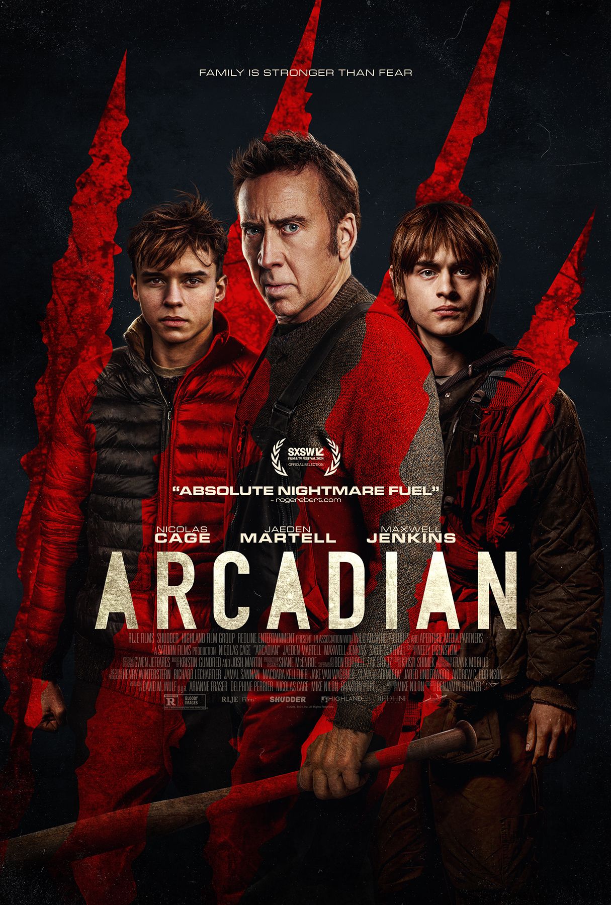 Arcadian 2024 movie poster