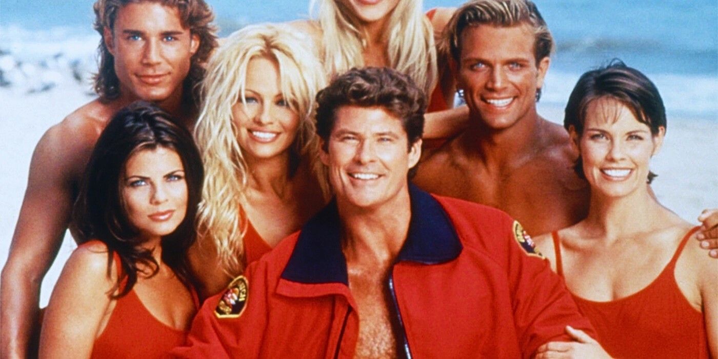 The cast of the original Baywatch series.