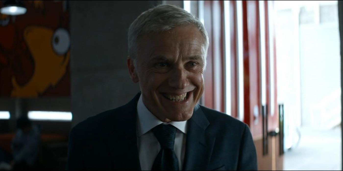 Christoph Waltz as Regus Patoff in The Consultant