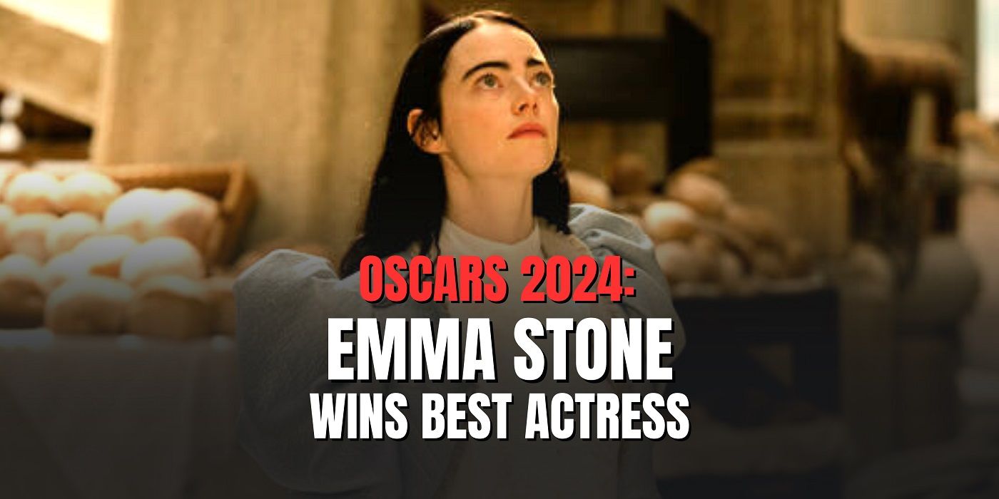 Emma Stone Wins Best Actress Oscar for Poor Things
