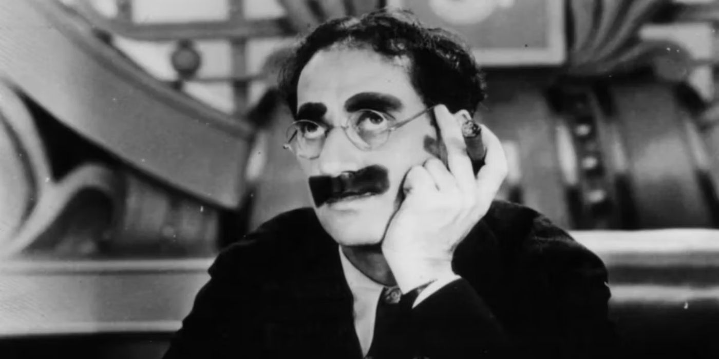 Groucho Marx in Duck Soup, one of the best comedy movies 