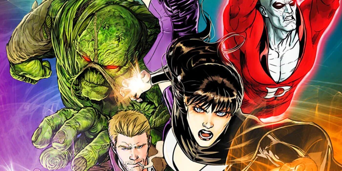 Swamp Thing, Deadman and more in Justice League Dark comic book form