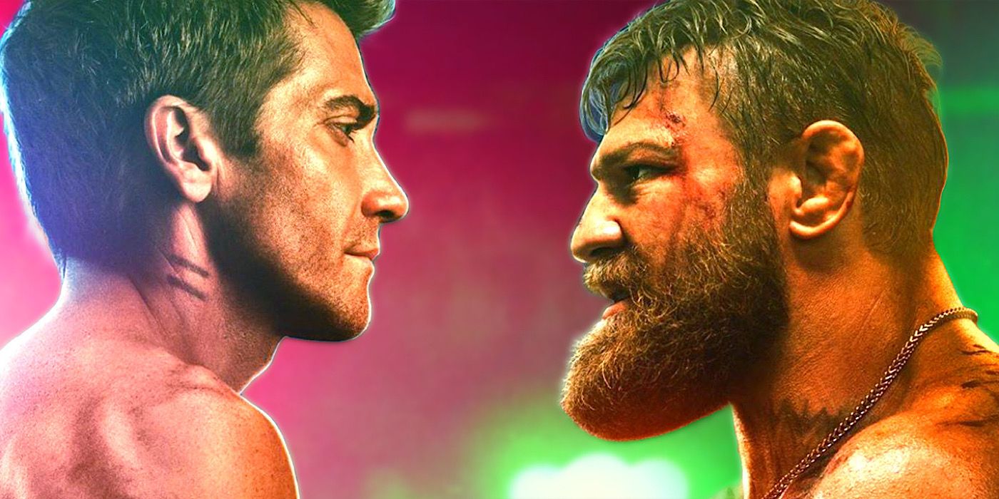 Jake Gyllenhaal and Conor McGregor face each other in Road House