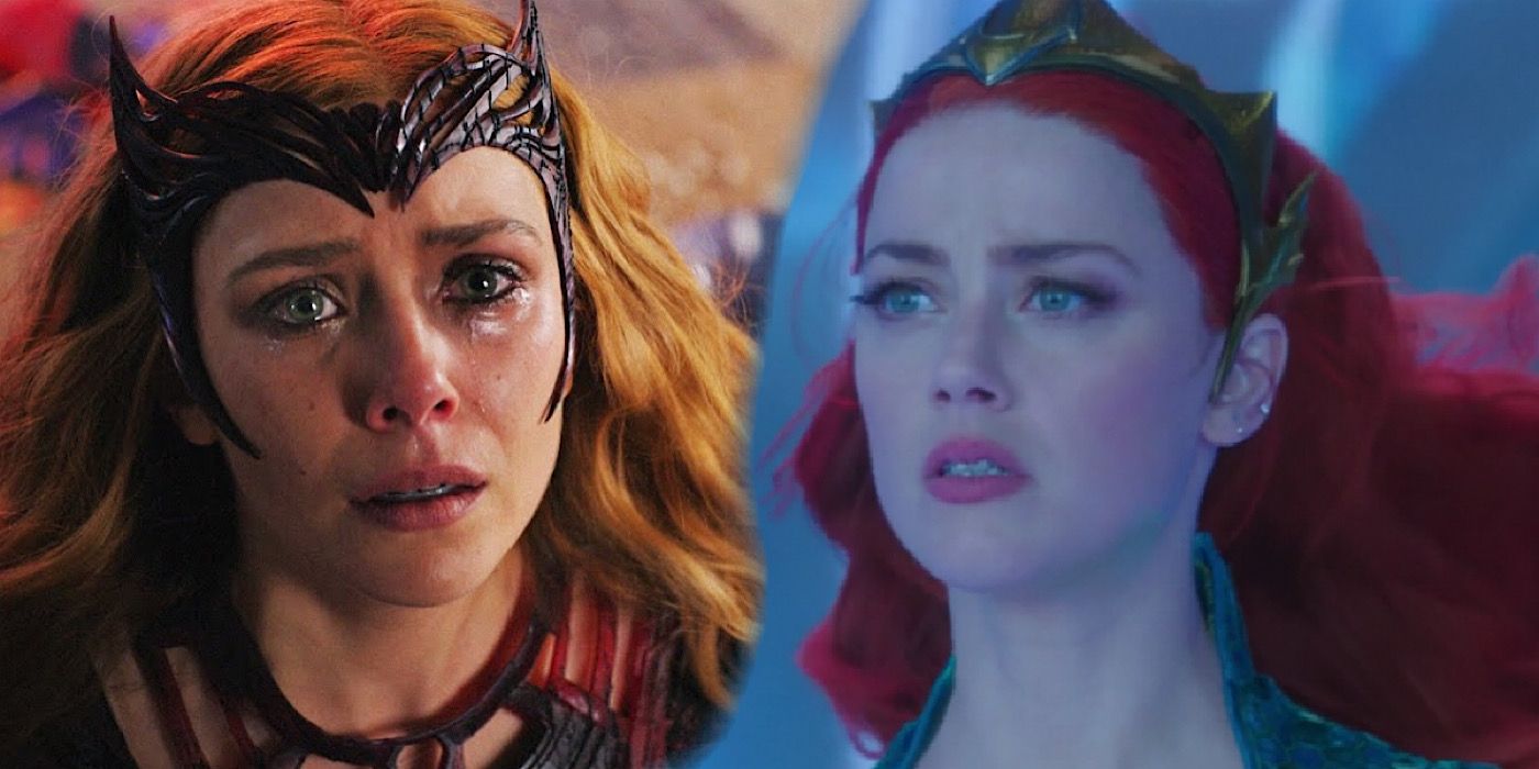 Scarlet Witch star Elizabeth Olsen Replaces Amber Heard in Aquaman Fan Art