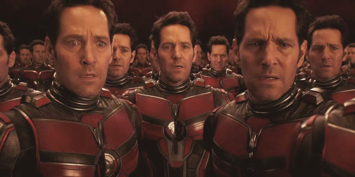 Paul Rudd as Ant-Man in Ant-Man and the Wasp Quantumania