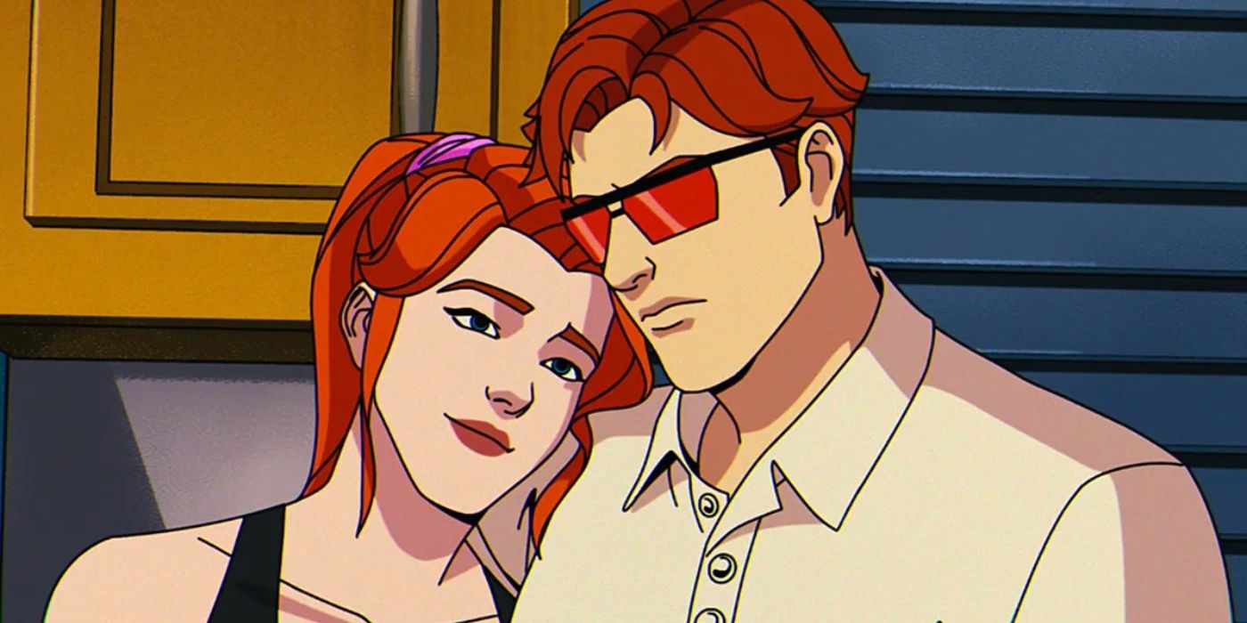 Scott and Jean in X-Men '97