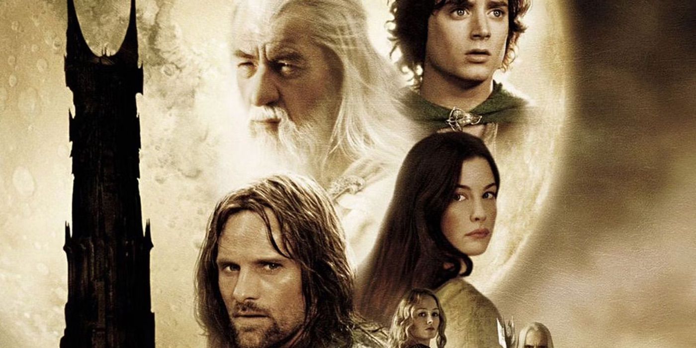 The Lord of the Rings Two Towers poster