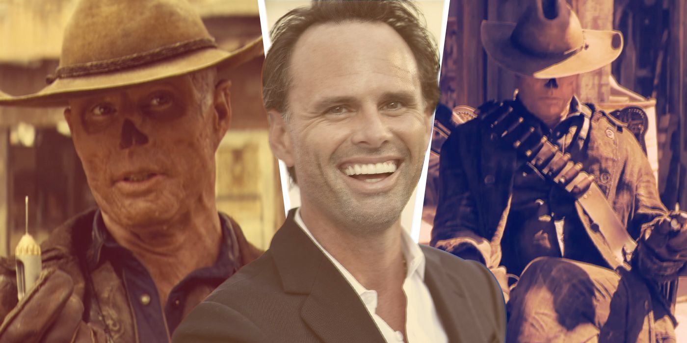 A custom image of Walter Goggins in Fallout