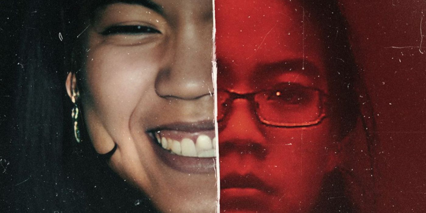 Jennifer Pan smiling and scowling in a side by side image of of the woman in What Jennifer Did