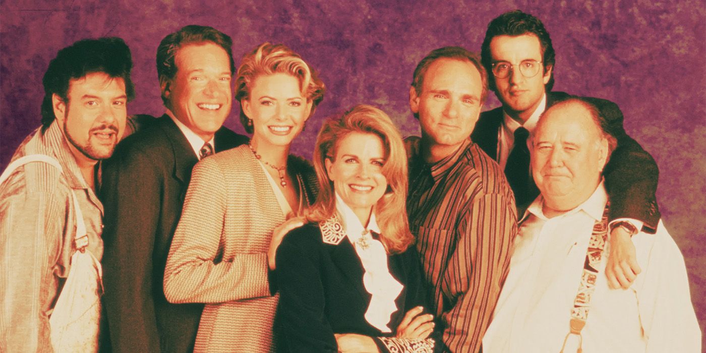 A custom image of the cast of Murphy BRown