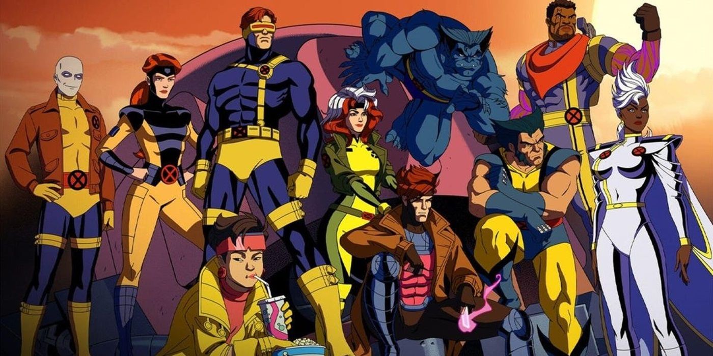 The X-Men standing together