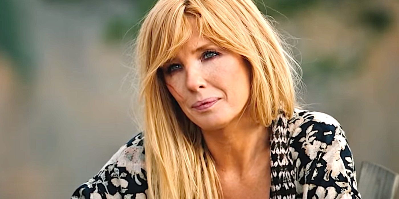 Kelly Reilly as Beth in Yellowstone.