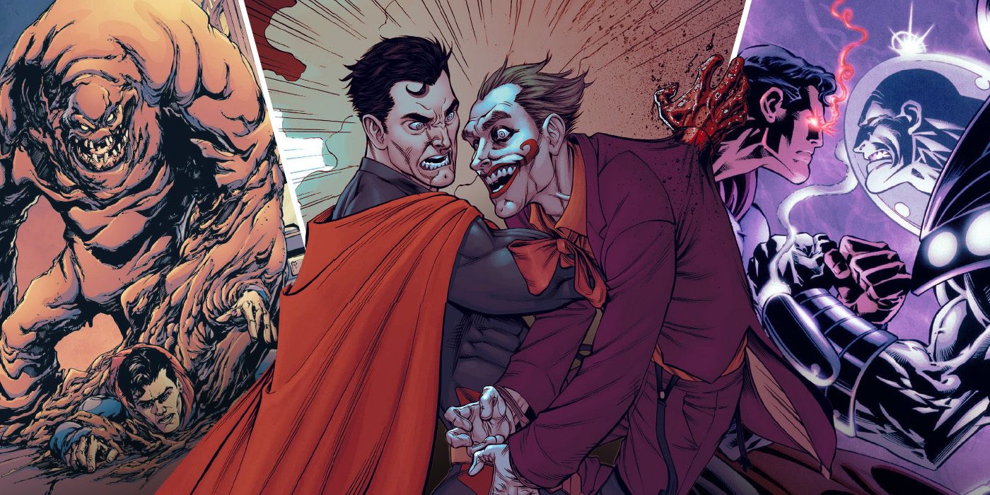 Clayface, Joker, and Mr. Freeze have all faced off against Superman.
