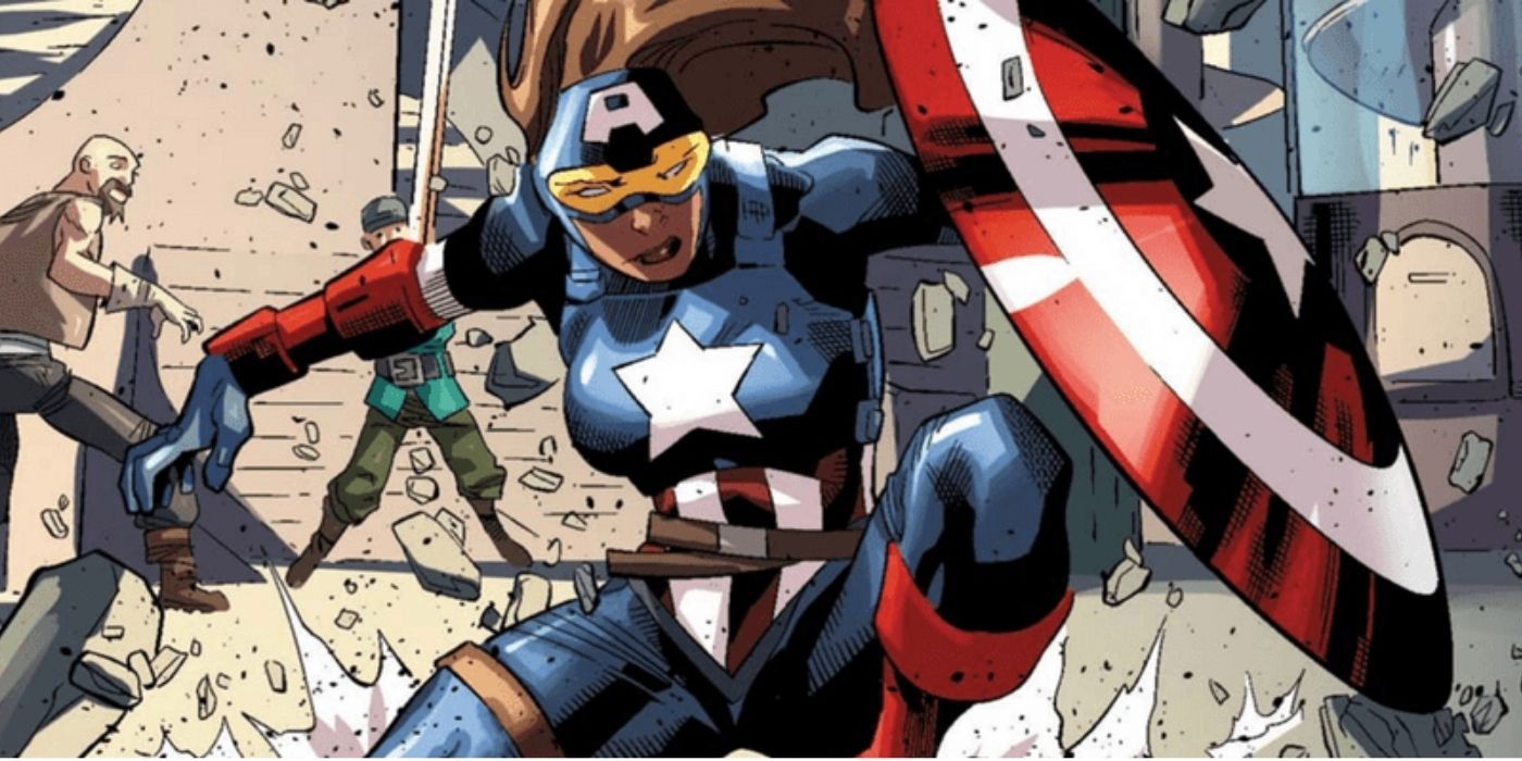 Каждый персонаж Marvel, ставший Капитаном Америкой, по порядку