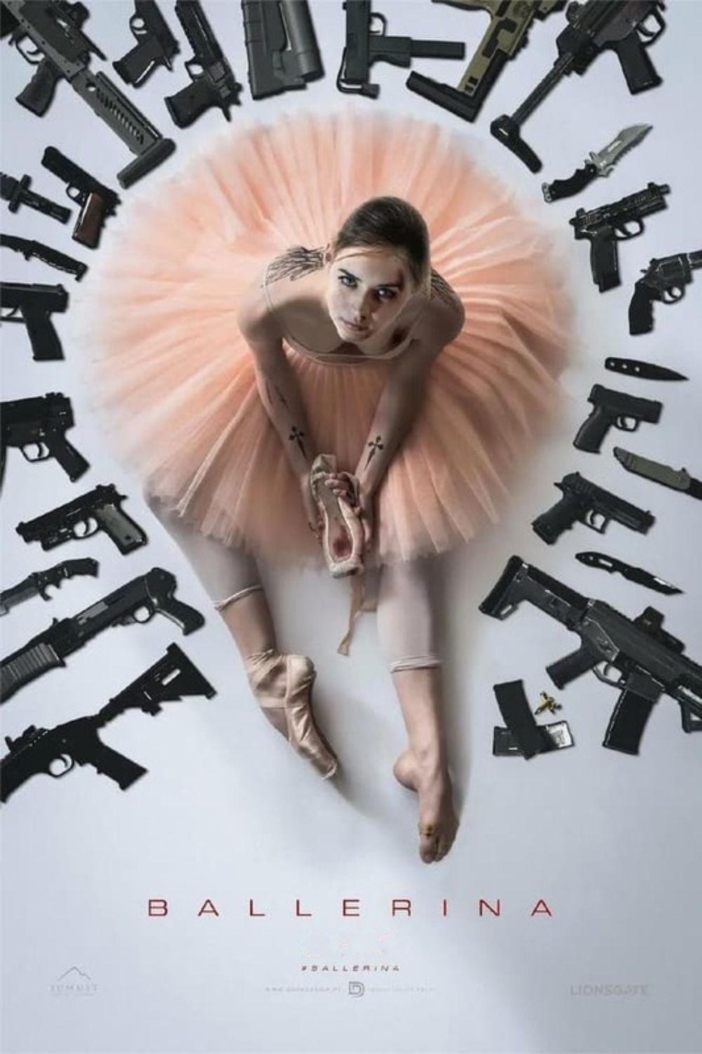 Ana de Armas in the poster for Ballerina movie