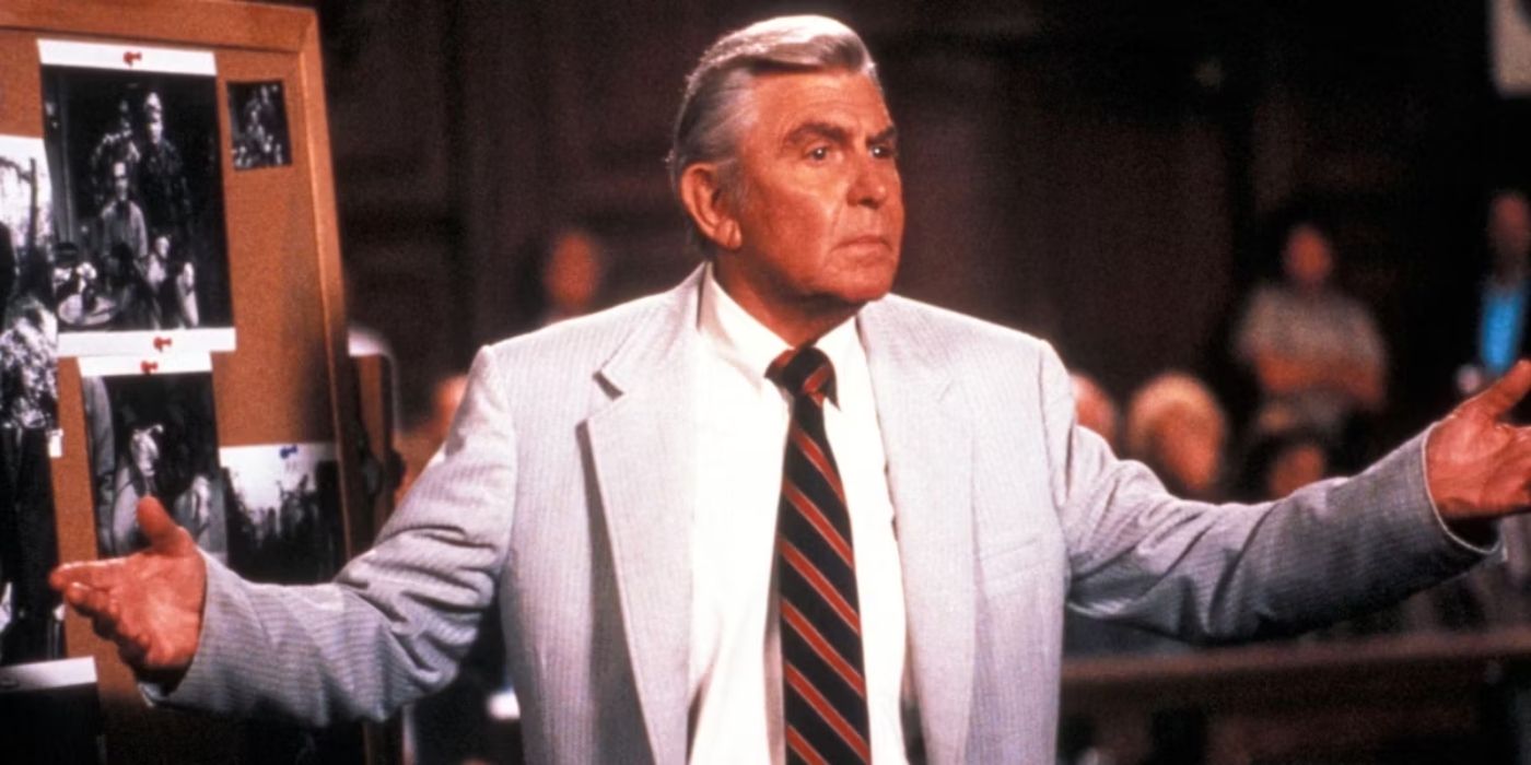 Andy Griffith as Matlock in Matlock