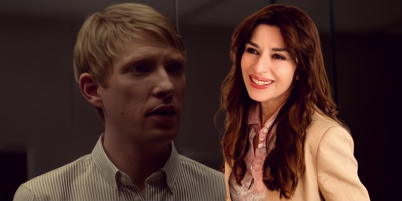 Domnhall Gleeson in Ex Machina with Sabrina Impacciatore in The White Lotus, both have been cast in The Office Reboot