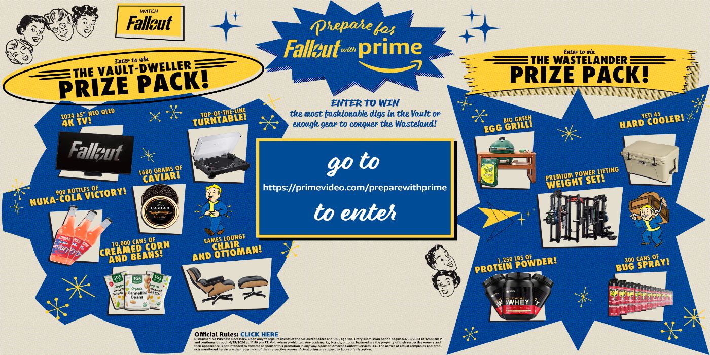 Fallout on Prime Video Giveaway