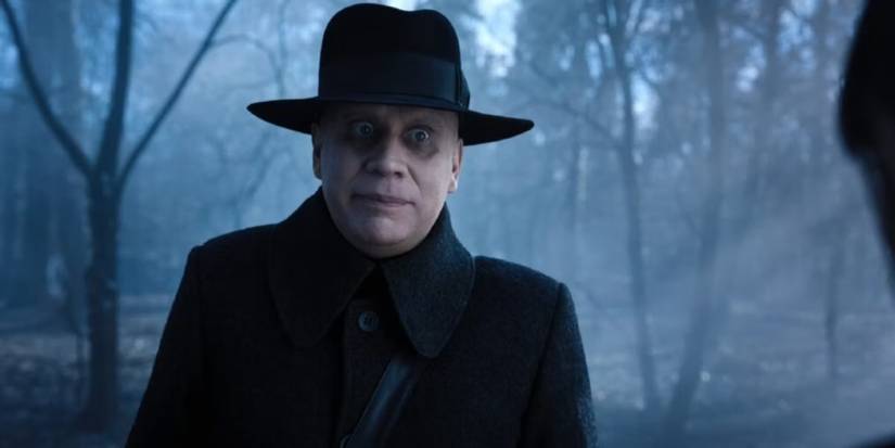 Fred Armisen as Uncle Fester in Wednesday