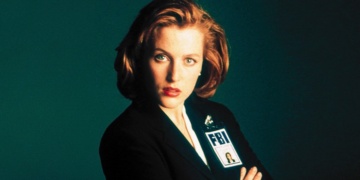 Gillian Anderson as Dana Scully in The X-Files