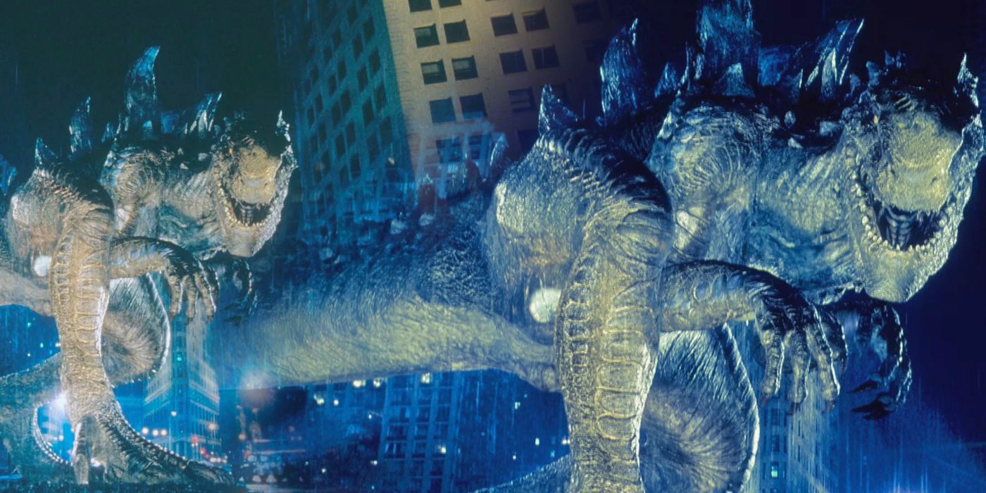 A custom image of Godzilla 1998