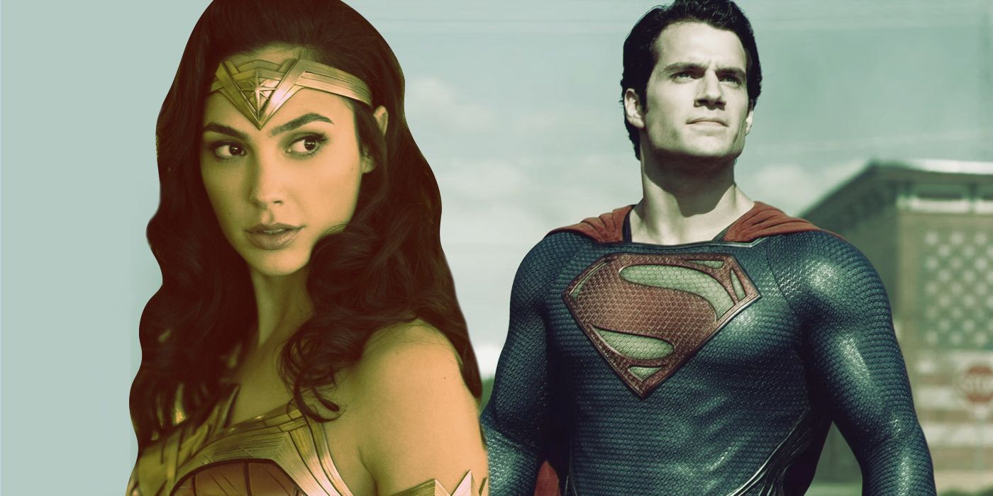 A custom image of Wonder Woman and Superman