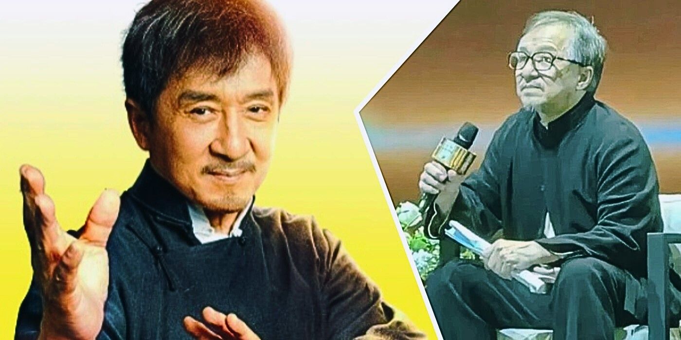Jackie Chan in Ride On and spotted recently with gray hair.
