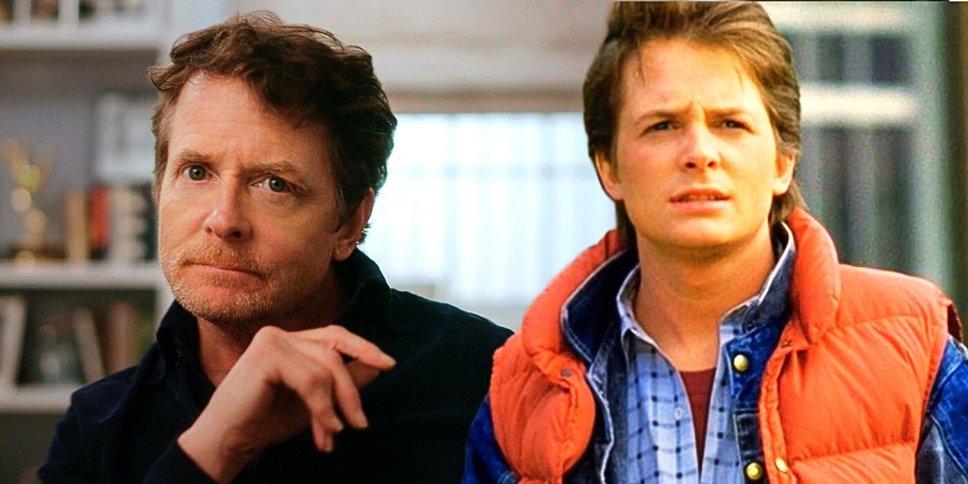 Michael J. Fox in Still and in as Marty in Back to the Future.