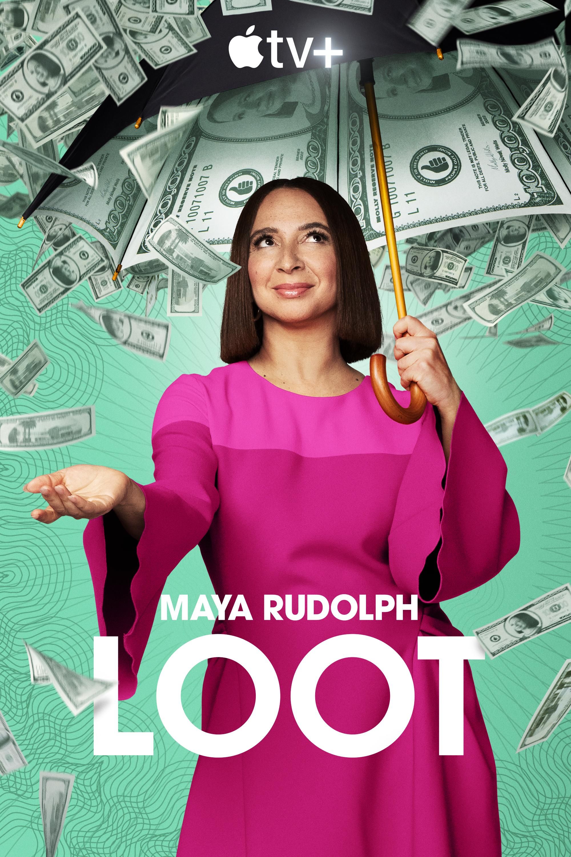 Maya Rudolph in the Loot poster