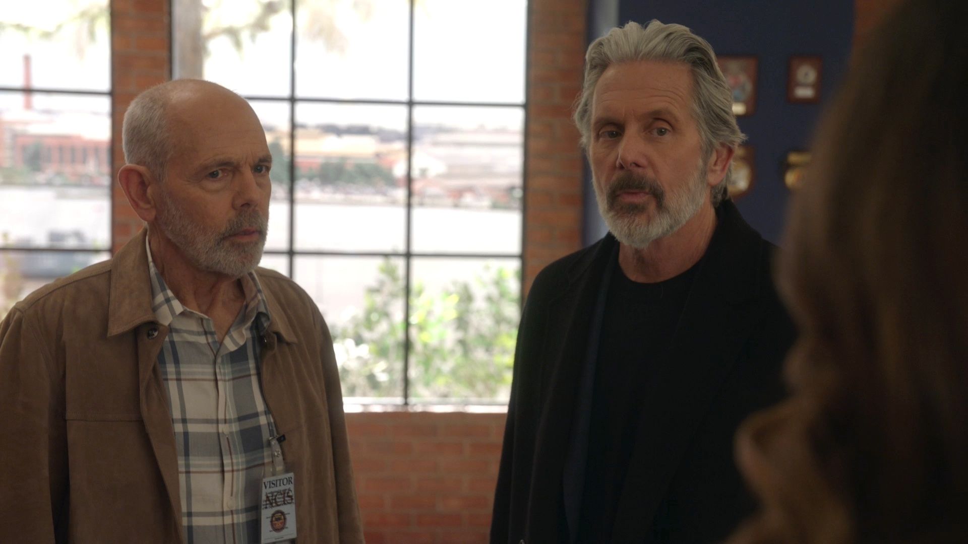 Fornell and Parker stand together in NCIS